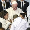 Papież odwiedził chore dzieci