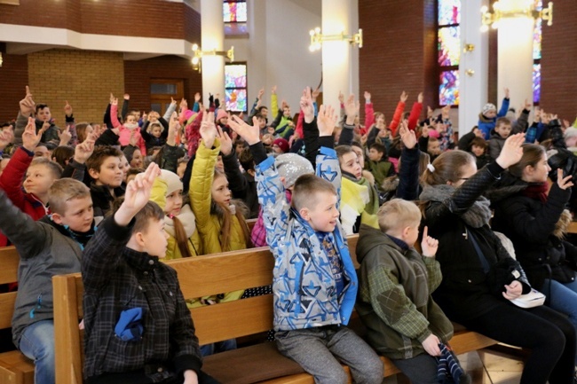 Uczniowskie rekolekcje z oazą