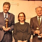 Jerzy Giza, Mariola Berdychowska, prof. Bolesław Faron