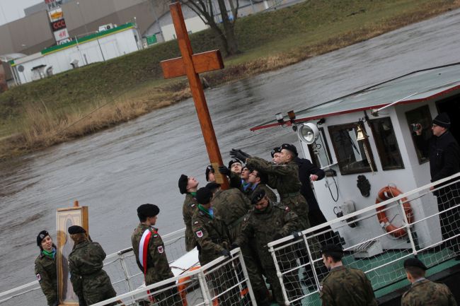 Symbole ŚDM w Gorzowie Wlkp.