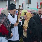 Na placu przykościelnym zaprezentowana została rekonstrukcja historyczna zrywu