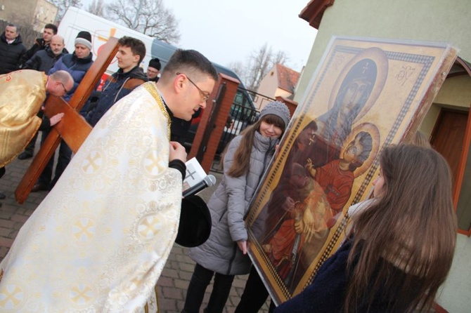 Znaki ŚDM u grekokatolików w Zielonej Górze