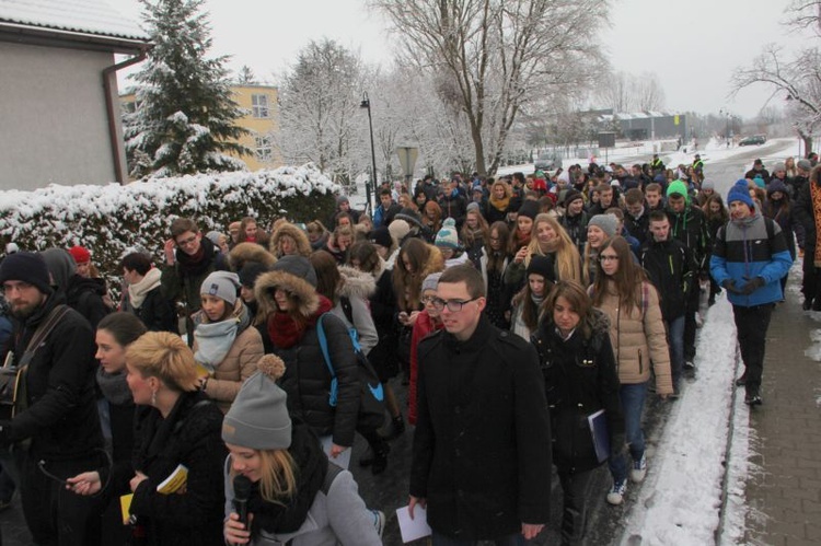 Znaki ŚDM w Sulechowie