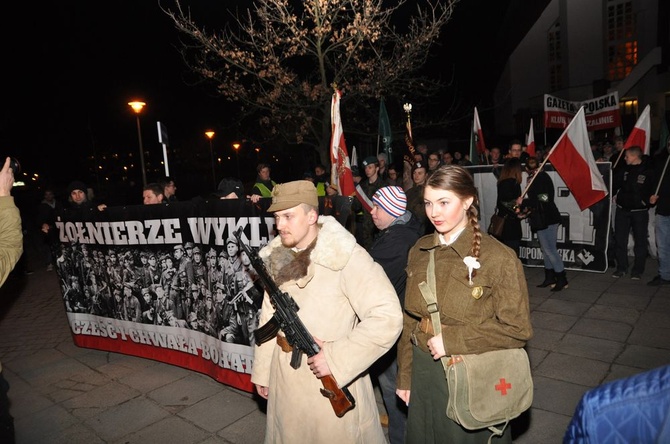 Marsz ku czci Żołnierzy Wyklętych w Koszalinie