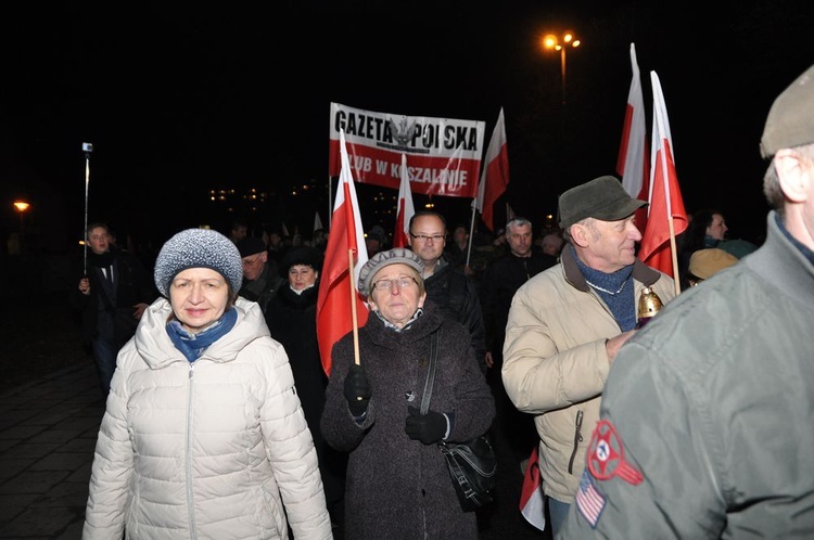 Marsz ku czci Żołnierzy Wyklętych w Koszalinie