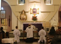 Adoracja w kaplicy kościoła NSPJ w Bielsku-Białej