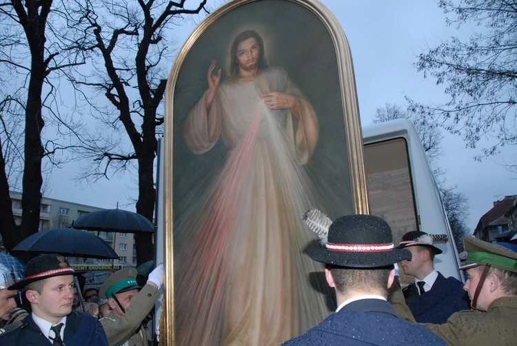 Nawiedzenie w parafii kolejowej w Nowym Sączu