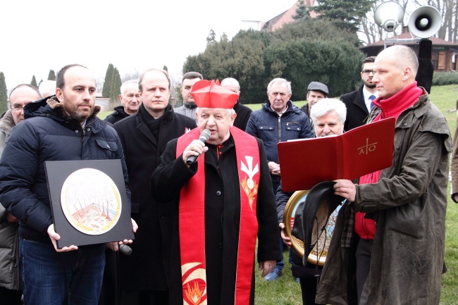 Rozpoczęcie konnej pielgrzymki z Łagiewnik do Rzymu