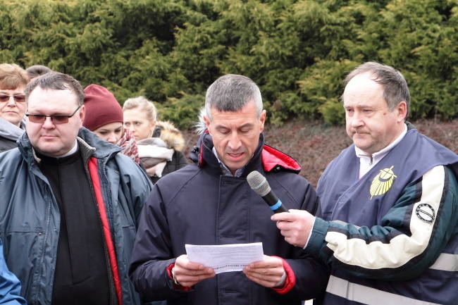 Rozpoczęcie konnej pielgrzymki z Łagiewnik do Rzymu