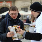 Happening RCS na Rynku Głównym