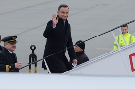 Prezydent Duda przybył do Czech