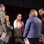  – Próby to okazja do spotkania z przyjaciółmi, ale przede wszystkim ciężka praca nad scenariuszem – mówią członkowie grupy teatralnej Nazaret