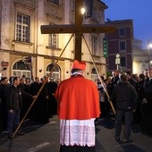 Centralna Droga Krzyżowa w Warszawie tradycyjnie odbędzie się w Wielki Piątek