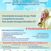 Benedykt XVI o chrześcijańskiej Europie