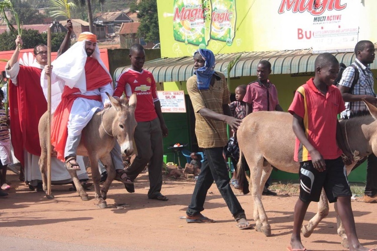 Niedziela Palmowa w Ugandzie