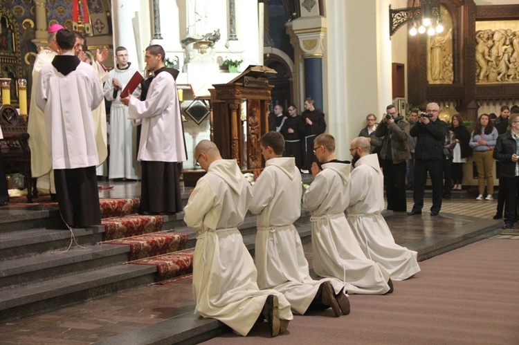 Święcenia u franciszkanów w Panewnikach