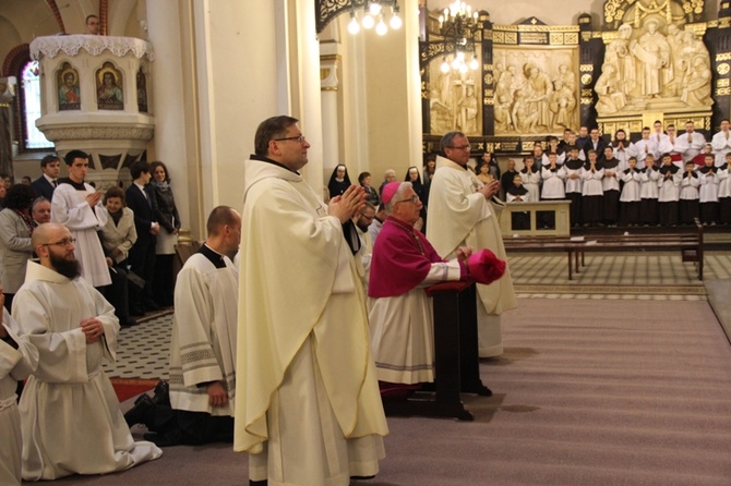 Święcenia u franciszkanów w Panewnikach