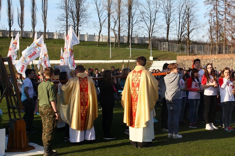 Msza papieska na stadionie