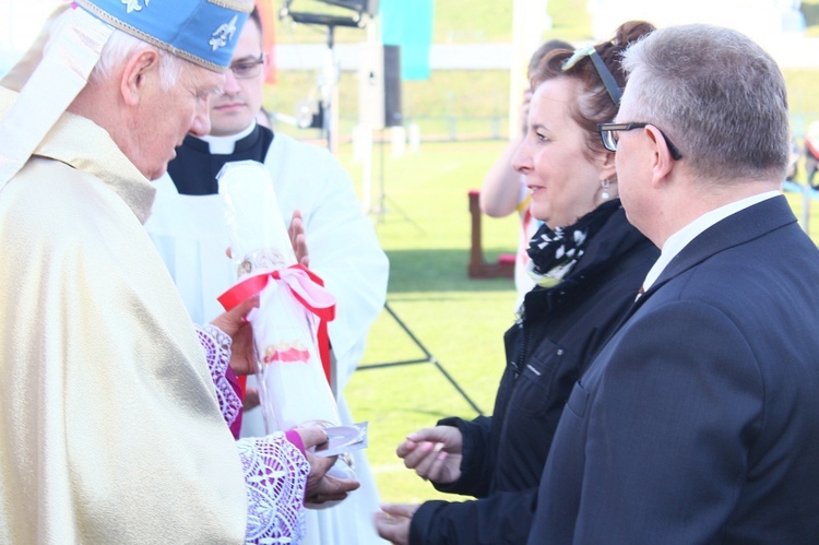 Msza papieska na stadionie