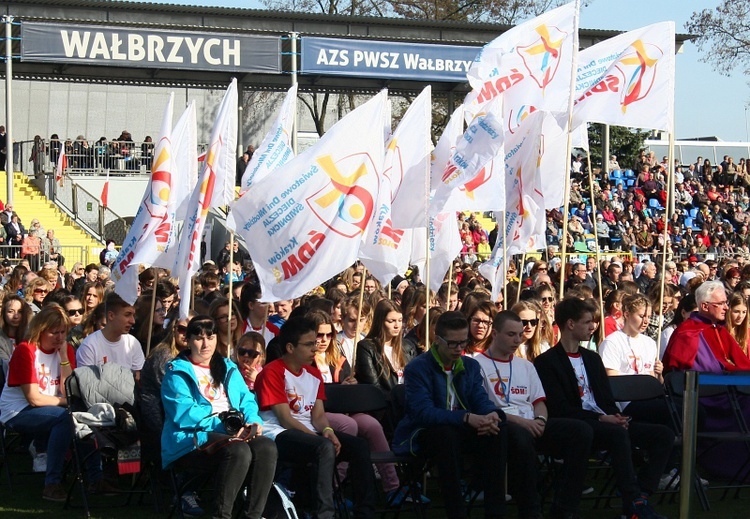 Msza papieska na stadionie