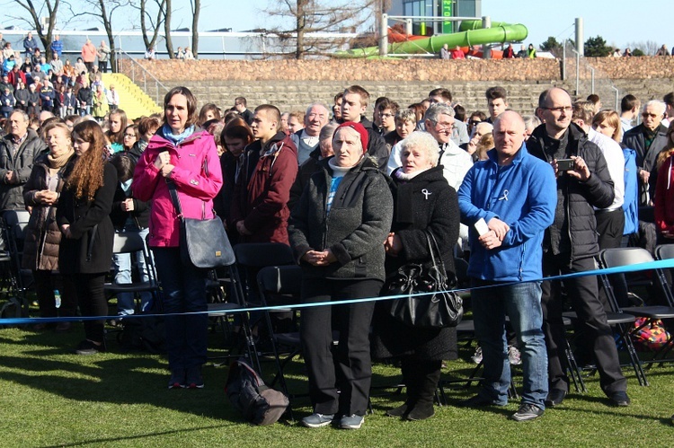 Msza papieska na stadionie