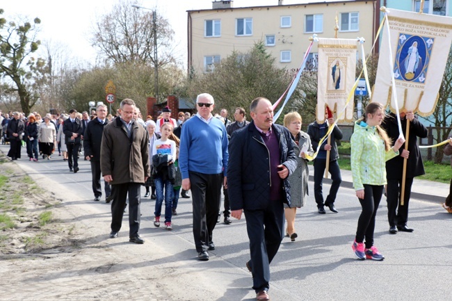 Procesja dekanalna miłosierdzia Wróblowice-Lutynia