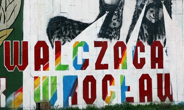 Słynny patriotyczny mural zniszczony