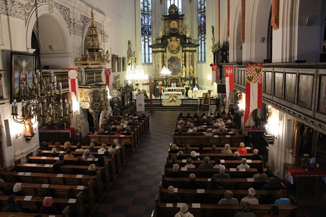 Symbole ŚDM w Oleśnicy