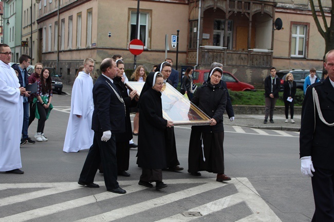 Symbole ŚDM w Oleśnicy