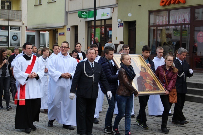 Symbole ŚDM w Oleśnicy