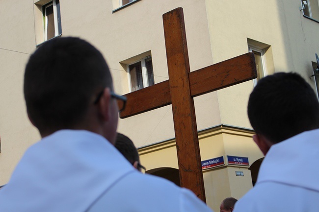 Symbole ŚDM w Oleśnicy