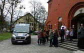 Symbole ŚDM w Obornikach Śląskich