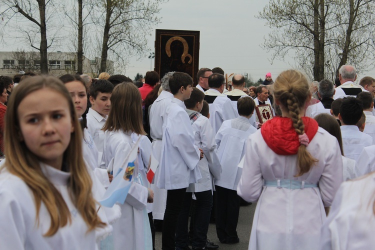 Płock. Nawiedzenie w parafii Matki Bożej Fatimskiej