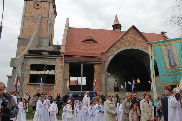 Płock. Nawiedzenie w parafii Matki Bożej Fatimskiej