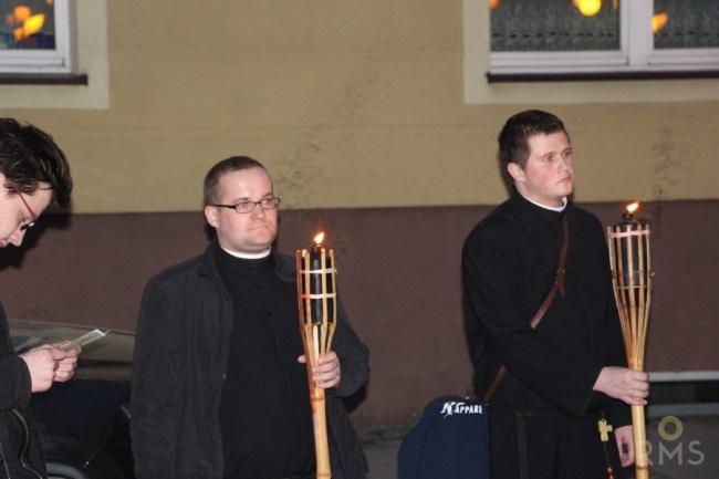 Symbole ŚDM w Trzebnicy