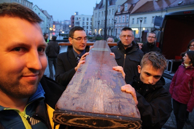 Symbole ŚDM we Wrocławiu - Psie Pole