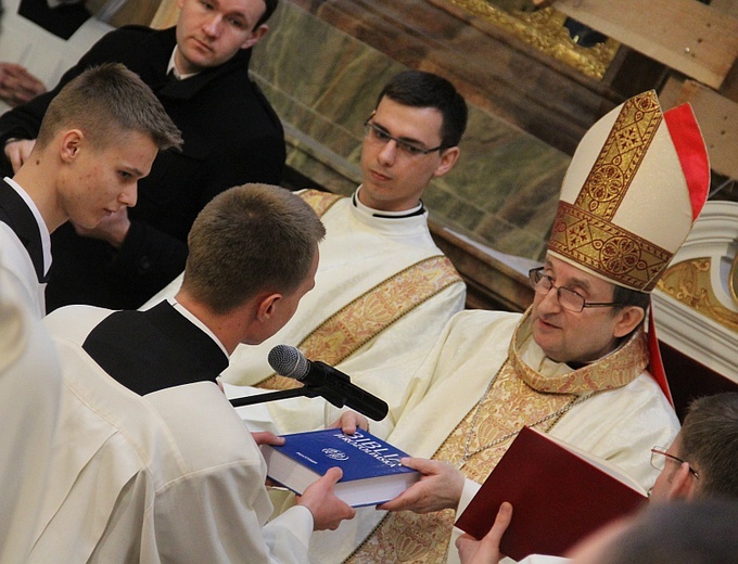 Obłóczyny i lektorat w Wyższym Seminarium Duchownym w Paradyżu