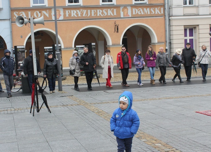 Ewangelizacja na rynku w Gliwicach