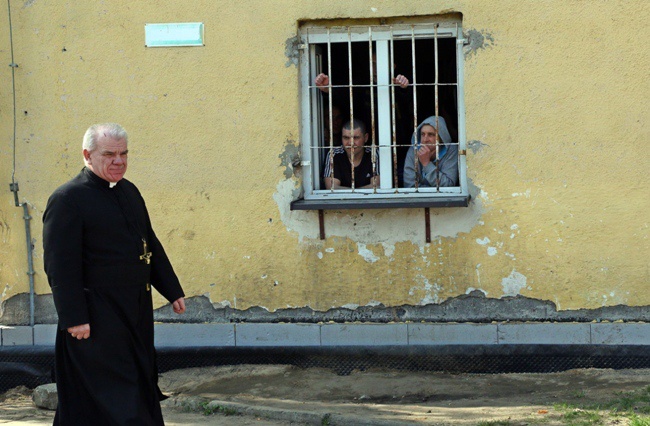 Symbole ŚDM w więzieniu