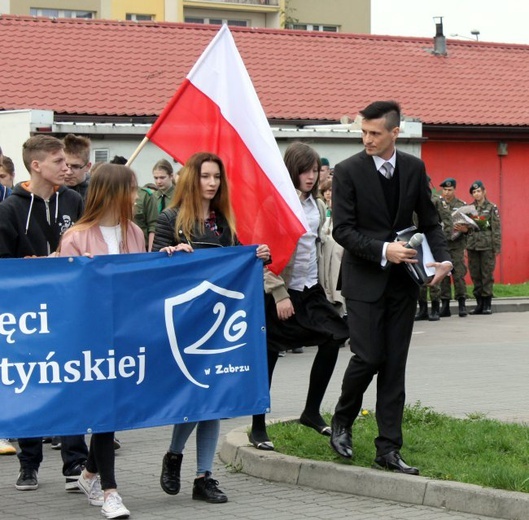 Marsz pamięci ofiar katyńskich