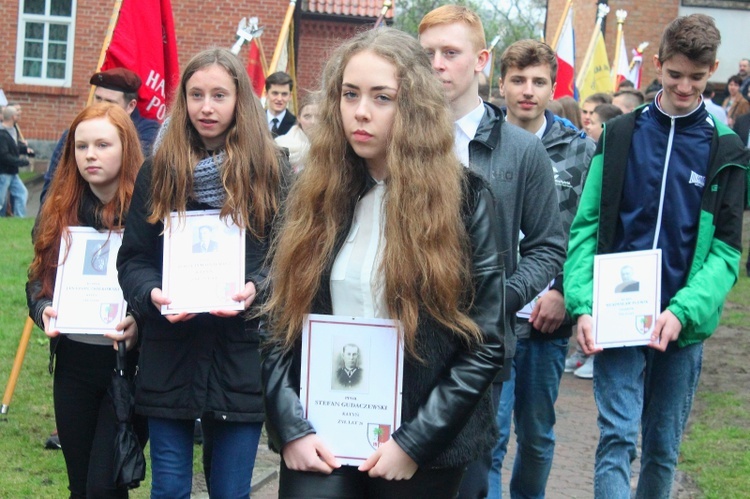 Marsz Katyński w Ostródzie
