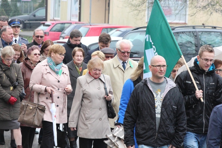 Marsz Katyński w Ostródzie