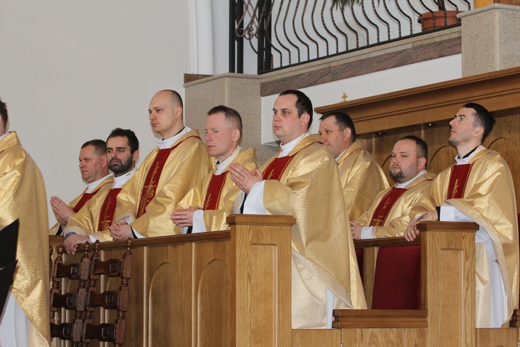 Msza św. rozpoczynająca piłkarskie mistrzostwa ministrantów archidiecezji lubelskiej. 