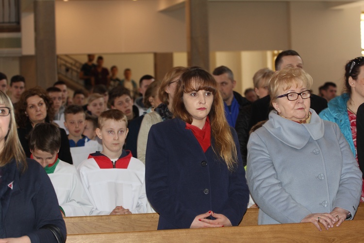 Msza św. rozpoczynająca piłkarskie mistrzostwa ministrantów archidiecezji lubelskiej. 