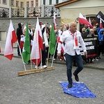 Manifestacja przeciwko imigrantom