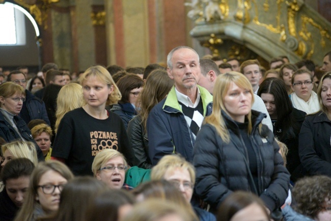 Maturzyści na Jasnej Górze - Msza św.