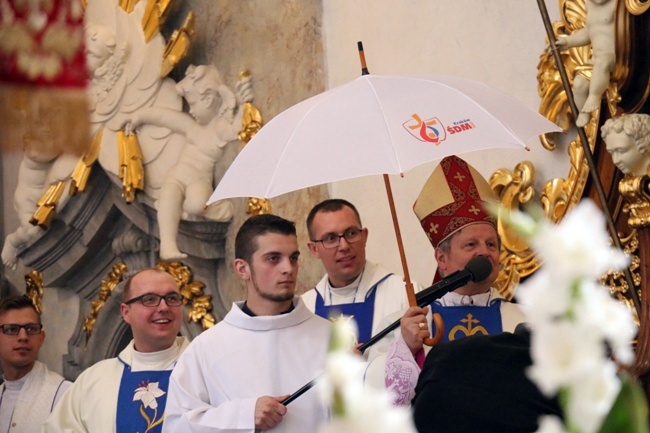 Maturzyści na Jasnej Górze - Msza św.