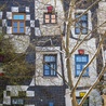 Hundertwasserhaus w Wiedniu.