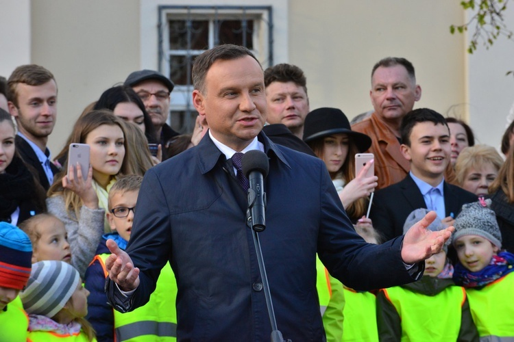 Prezydent Duda w Świebodzicach