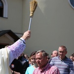 Msza św. dla pielgrzymów łagiewnickich - Hałcnów 2016